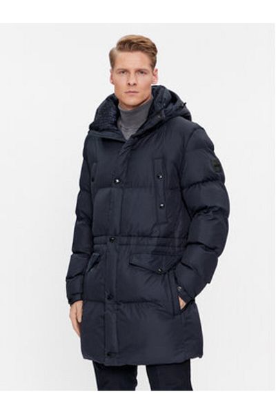 BOSS boss Men's Winter Jacket 50498000 Navy Blue