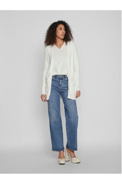 VILA Women's Cardigan 14044041 White
