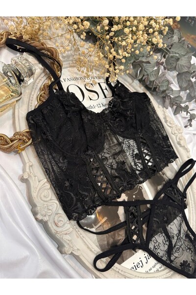 Delar Luxury Set de lenjerie Enigma Bustier