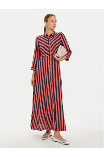 YAS Women's Shirt Dress 26022663 Red