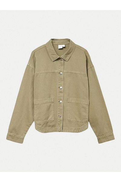 Vero Moda Cămașă din denim pentru femei 10331693 Verde