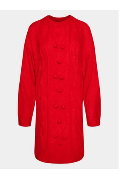 Brave Soul Women's Knitted Dress LKD-555BERNARD Red