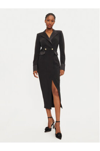 Babylon Rochie cocktail neagră pentru femei BABYLON-E00725 BLACK