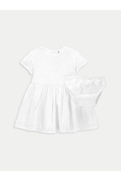 Coccodrillo Rochie de vară pentru fete WC4128202GPN Albă