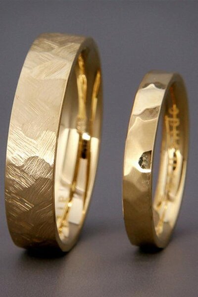 Cem Aykan Kuyumculuk 5mm-3mm Dövme Alyans - Ak627