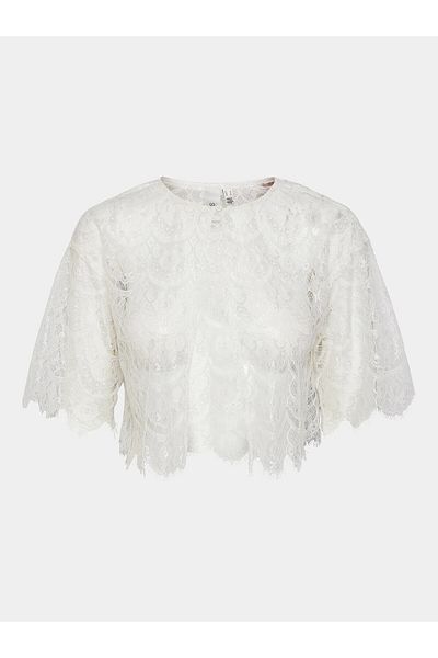 YAS Women Blouse 26032279 White