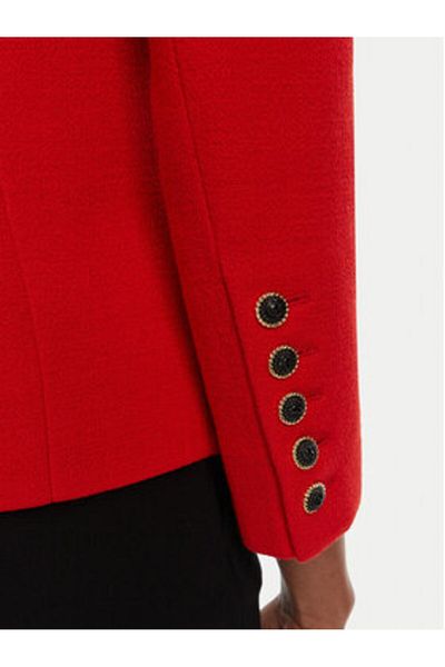 BALMAIN Women's Blazer DF1SM370WB86 Red
