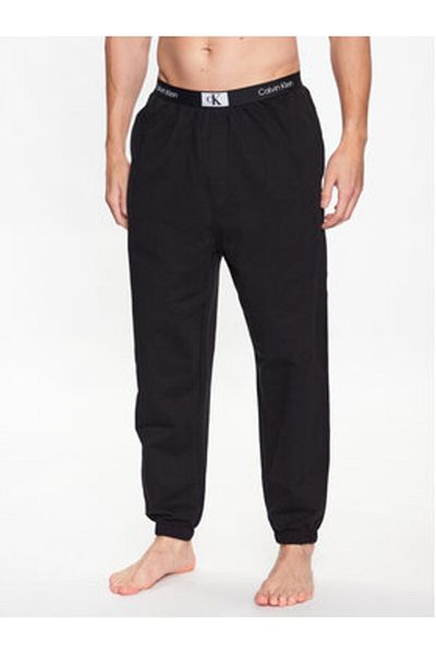 Calvin Klein lenjerie intimă pentru bărbați, pantaloni de pijama 000NM2393E negri
