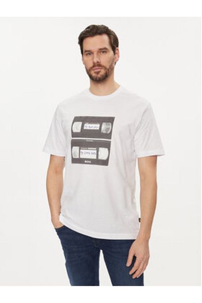 BOSS boss Men's T-Shirt 50510021 White