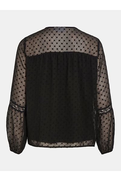 VILA vila Bluză de damă 14079577 Negru