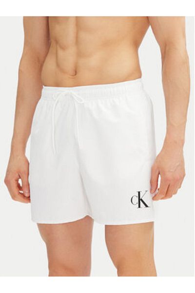 Calvin Klein calvin klein swimwear Men's Swim Shorts KM0KM01101 White