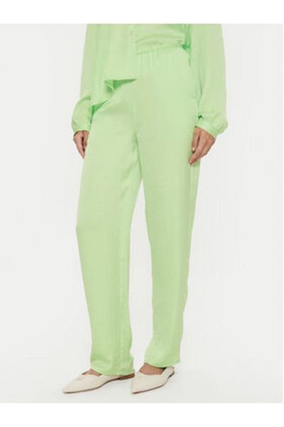 American Vintage Pantaloni din material textil pentru femei WID10DE24 Verde
