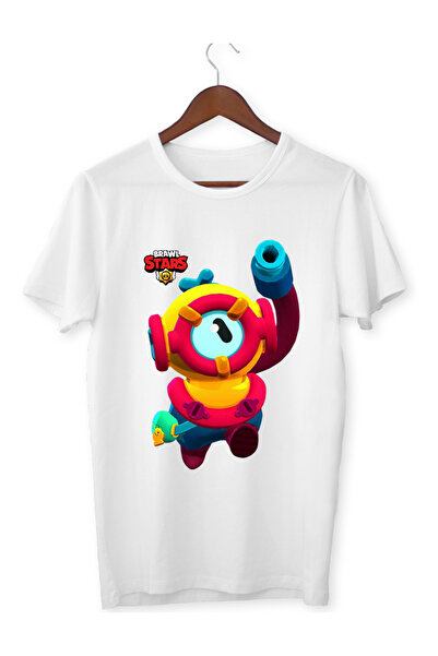 ALPŞAN TİCARET Tricou alb pentru copii Brawl Stars Otis pentru adulți Tricou ...