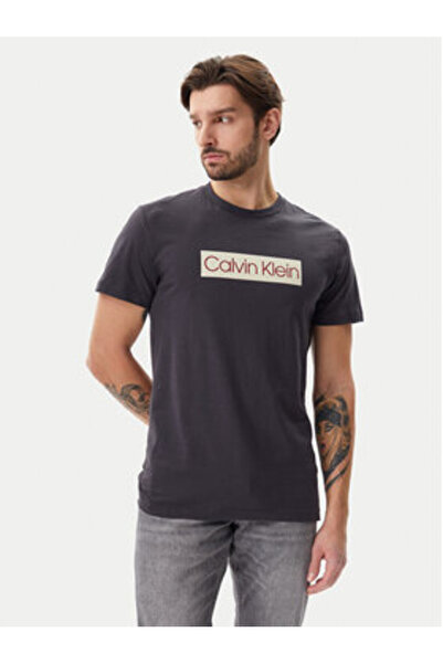 Calvin Klein Jeans Ανδρικό T-Shirt J30J327472 Γκρι