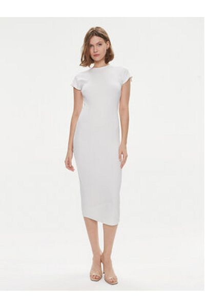 Calvin Klein Rochie de vară pentru femei K20K206537 Alb