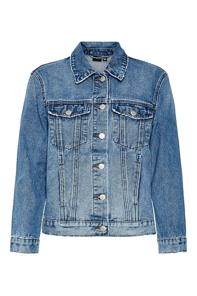 Vero Moda vero moda Jachetă din denim pentru femei 10279789 Albastră