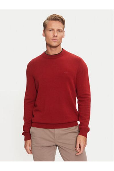 BOSS Men's Sweater 50526844 Red
