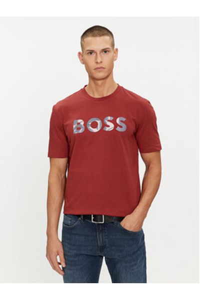 BOSS boss Men's T-Shirt 50513382 Red