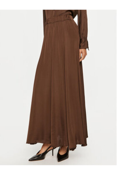 Vicolo Fustă maxi pentru femei TS0191 maro