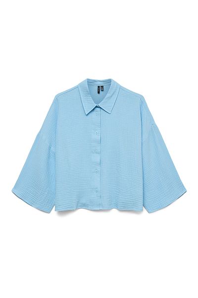 Vero Moda Cămașă de damă 10279685 Albastră