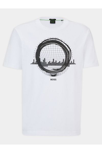 BOSS boss Men's T-Shirt 50506372 White