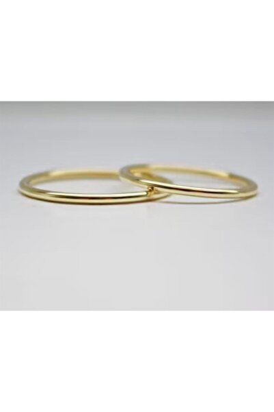 Cem Aykan Kuyumculuk Karina Mat 1,5mm Çift Alyans Yüzük- Ak1506