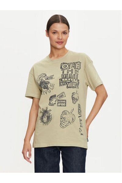 Vans Women's T-Shirt VN000HHHD3Z1 Green