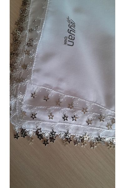 papatyambutikçeyiz Handcrafted Needlework Sequin Writing/Needlepoint/Needlepoint Embroidered Yemeni/Handcrafted Dowry Cheesecloth/Reyyan/100X100