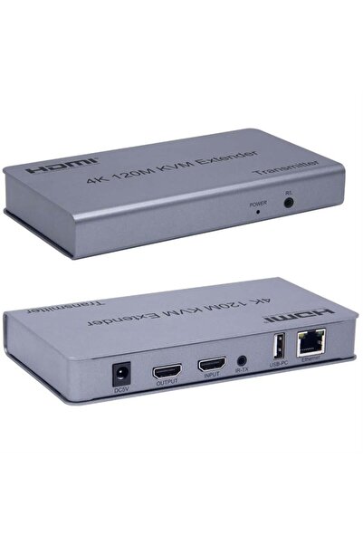 Powermaster كامل H-608J الترا اتش دي 4K 120 طن. موسع KVM HDMI
