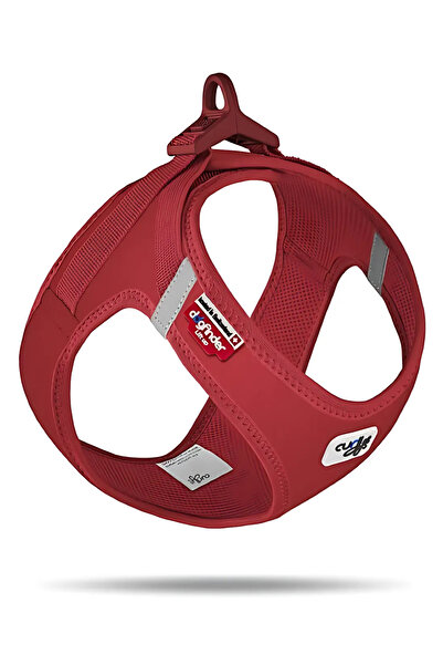 Curli Vest Harness Clasp Softshell Red