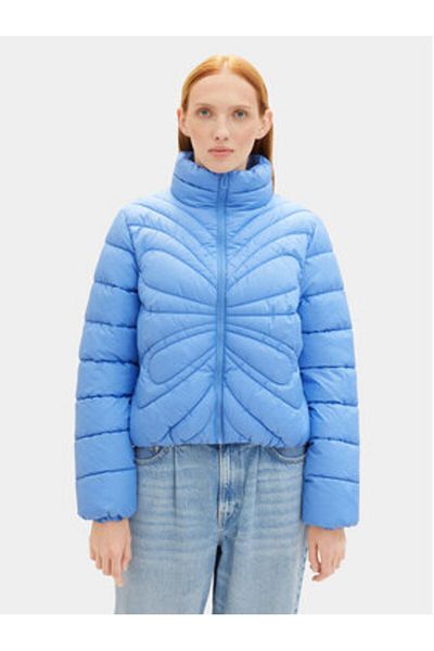 Tom Tailor Denim Jachetă de iarnă pentru femei 1039413 albastră