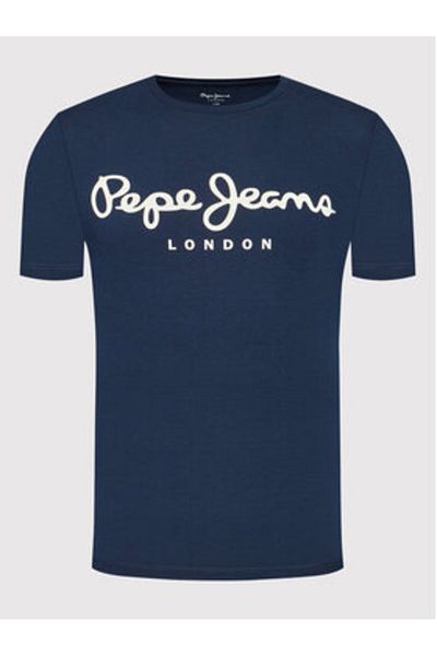 Pepe Jeans Tricou bărbătesc PM508210 bleumarin