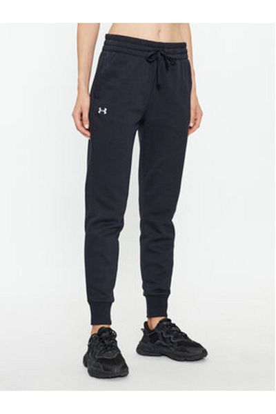 Under Armour Ua Rival Fleece Jogger 1379438-001 Women's Black Sweatpants
