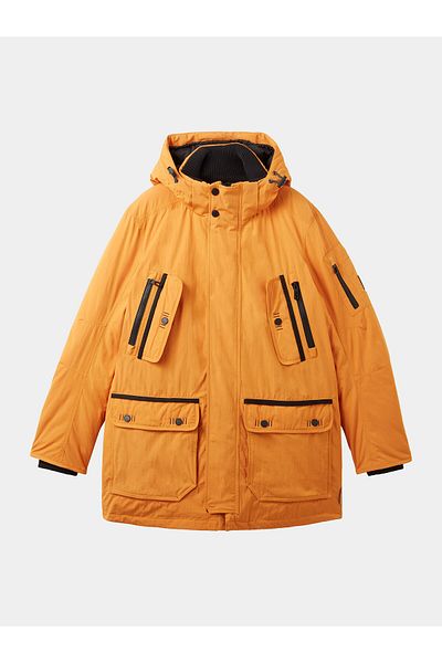 Tom Tailor Men's Parka 1037356 Orange