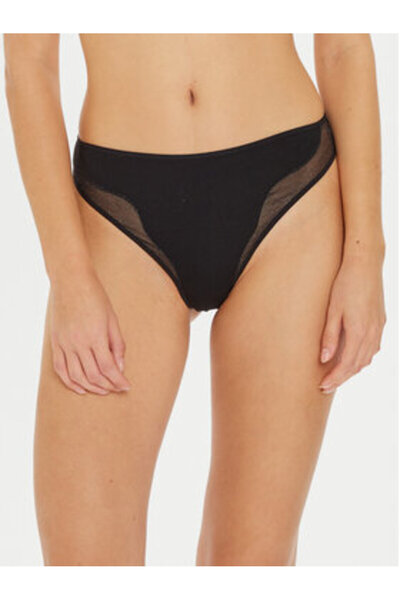 Undress Code Women's Thong Oh Mon Dieu Black