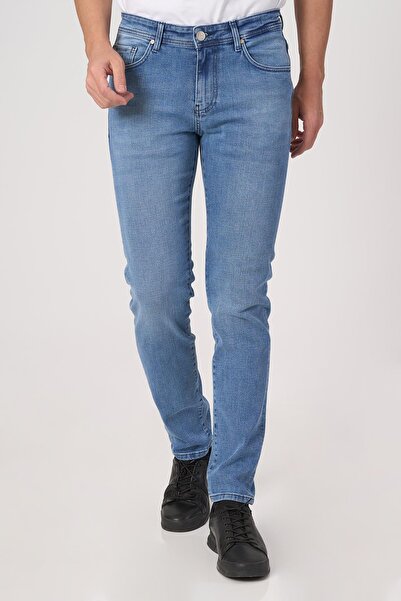 White Stone White Stone 2025-Y J2509 Mdl5 Jean Pants 5 Pocket A. Blue