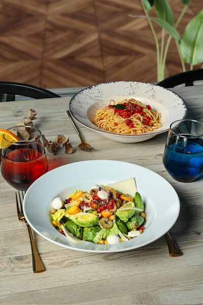 Keramika Farfurie Delta Pasta Alba 26 Cm