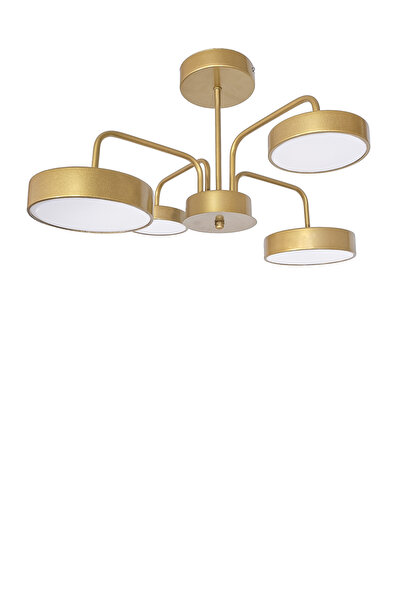 Turanconcept Luna Modern Tasarım Enerji Tasarruflu 4lü Led Avize (3 Renk Işık...