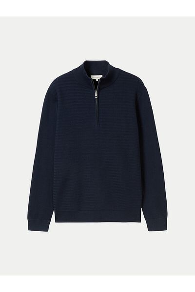 Tom Tailor Men's Sweater 1044475 Navy blue
