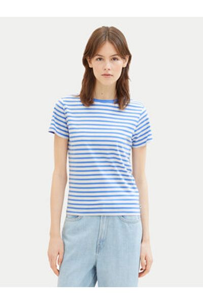 Tom Tailor Denim Tricou Tom Tailor Denim pentru femei 1035867 Albastru