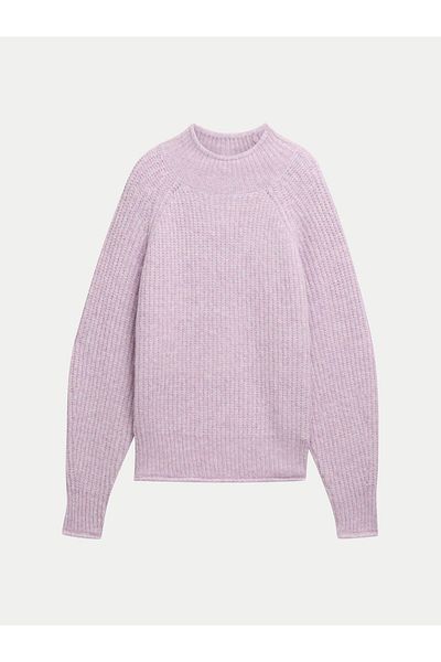 Tom Tailor Denim Women's Turtleneck 1043959 Pink