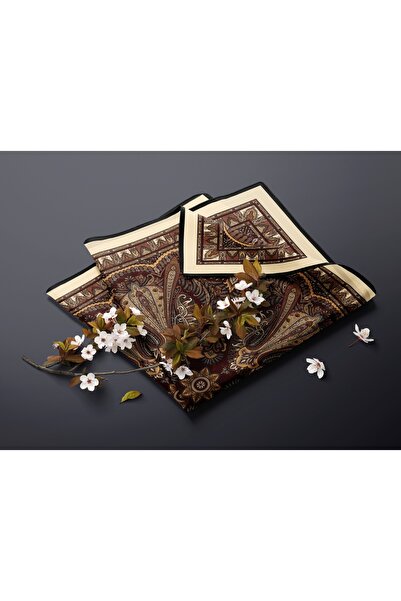 Levidor Ethnic Pattern Thin Cotton Sport Scarf