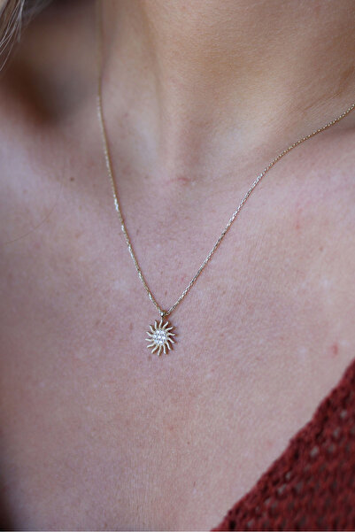 Değerli Kuyumculuk Mini Güneş Kolye