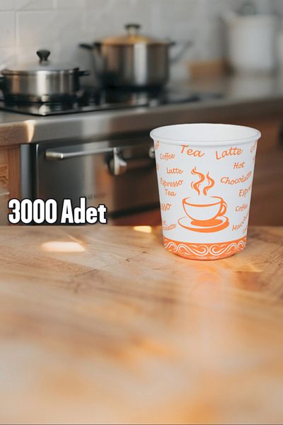 Hagen 3000Pcs 6 oz Paper Cup Paper Cups Cold Coffee Cups 194ml