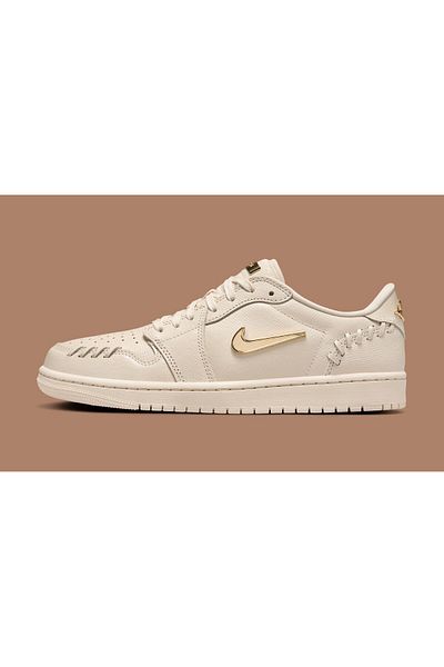 Nike Air Jordan 1 Method of Make Low Brown Sneaker Shoes