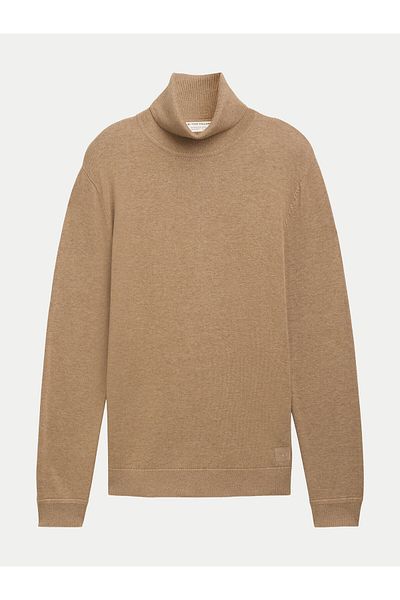 Tom Tailor Men's Golf 1042456 Beige