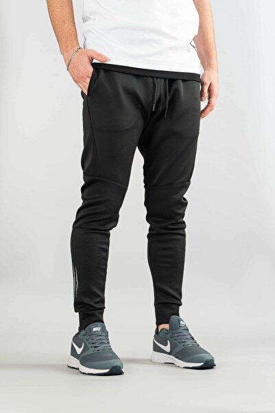 bombe Μαύρο ανδρικό αθλητικό παντελόνι