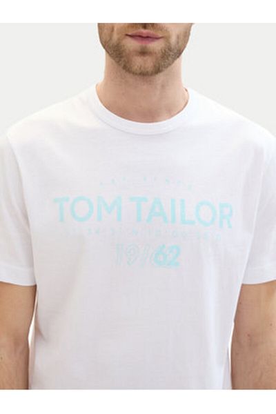 Tom Tailor Men's T-Shirt 1041871 White
