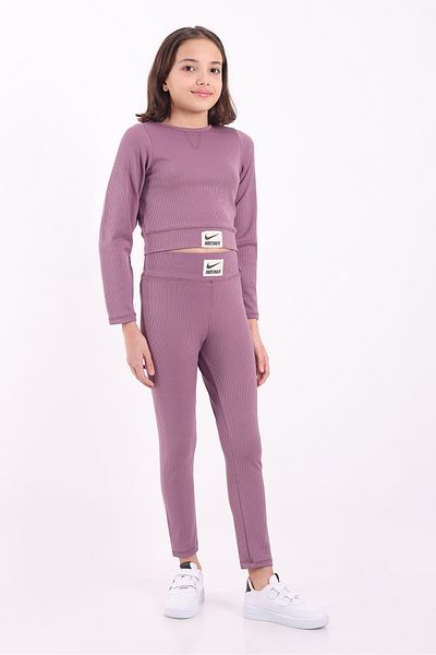 BEBİPA Seasonal N Labeled Camisole Crop Suit 7-14 Years