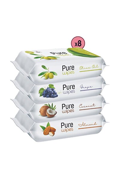Pure Baby بيور مناديل مبللة 32x50 1600 ورقة